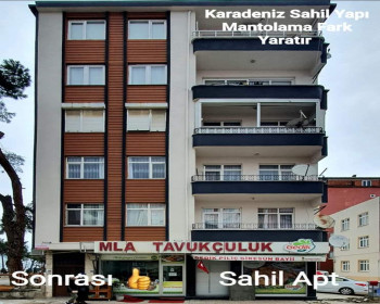 Dış Cephe Mantolama Çalışması